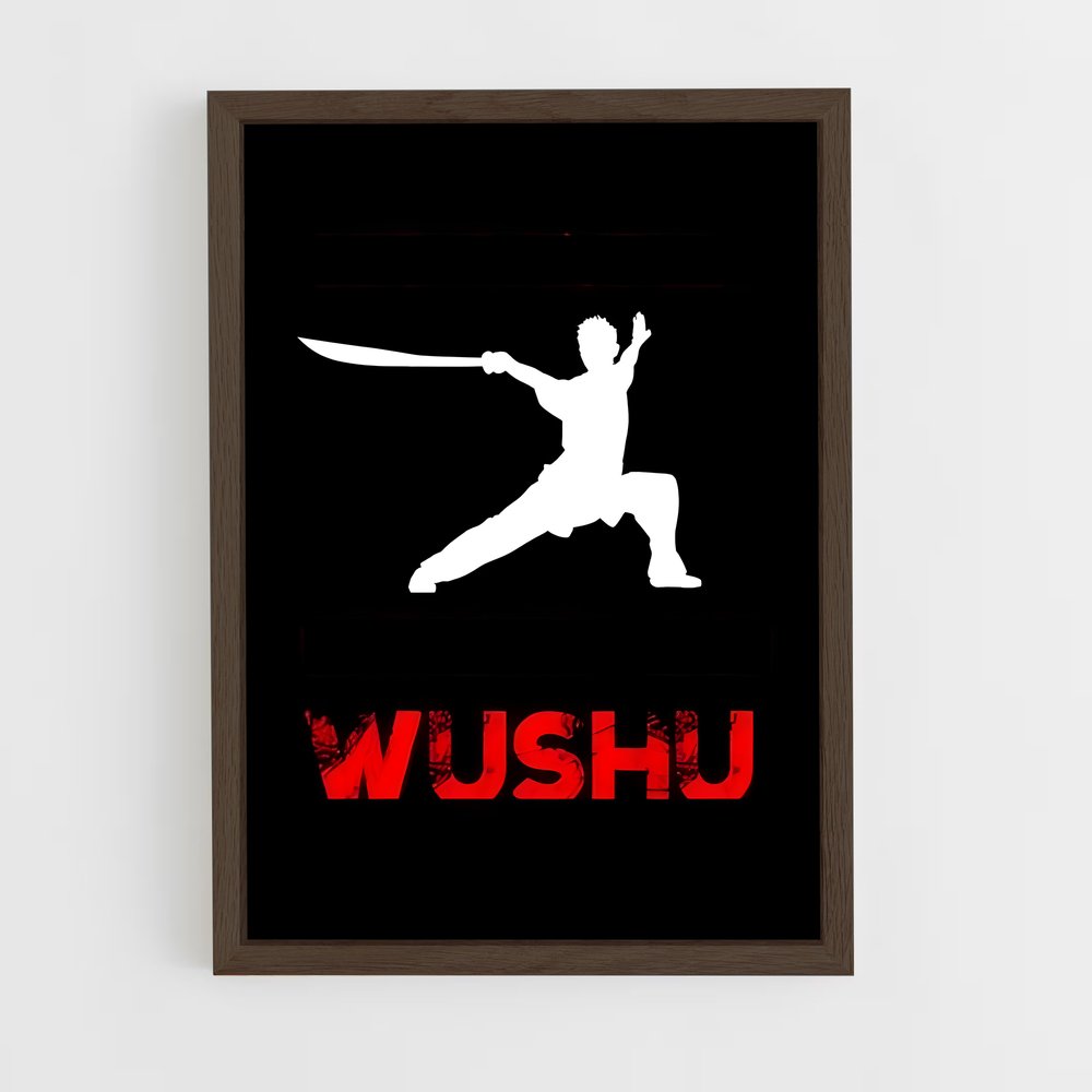 Poster L'Art du Wushu – affiche Kung Fu (vue 5)